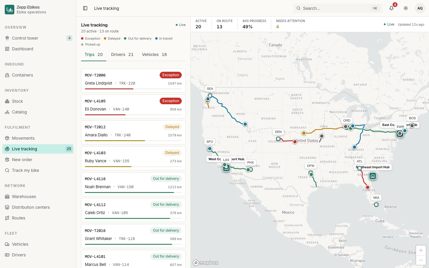 uipkge-shipment-tracking-template preview
