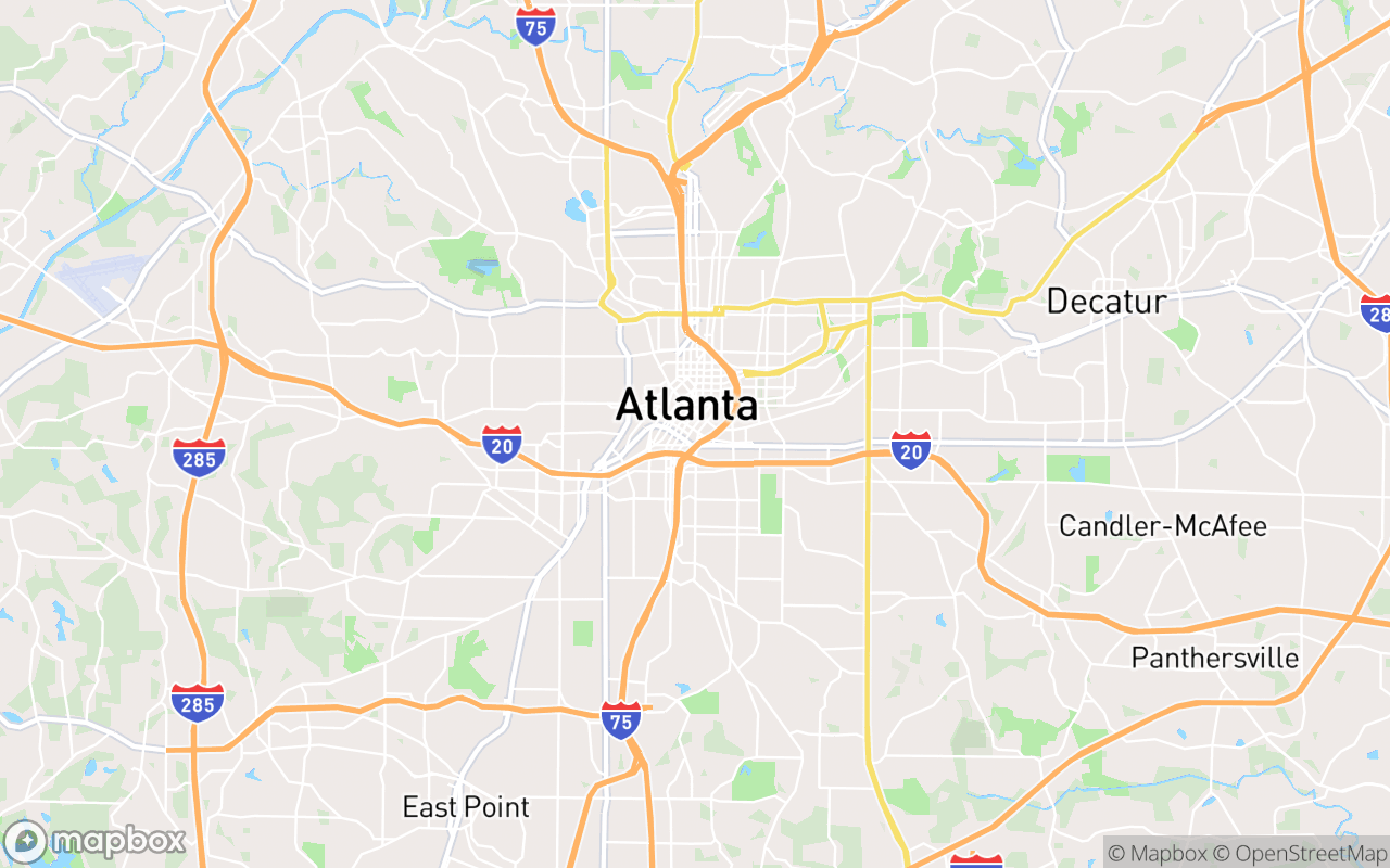 Hub Locator Map
